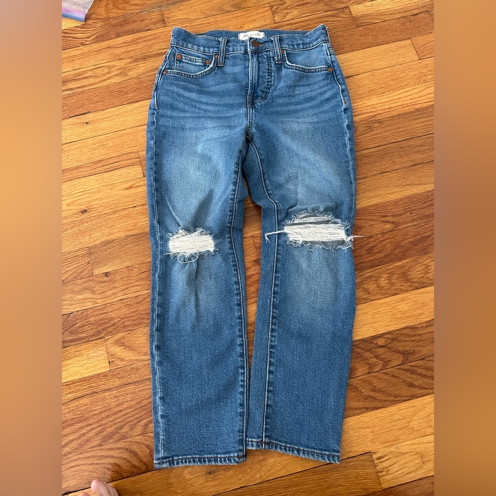 Madewell perfect vintage crop Jean